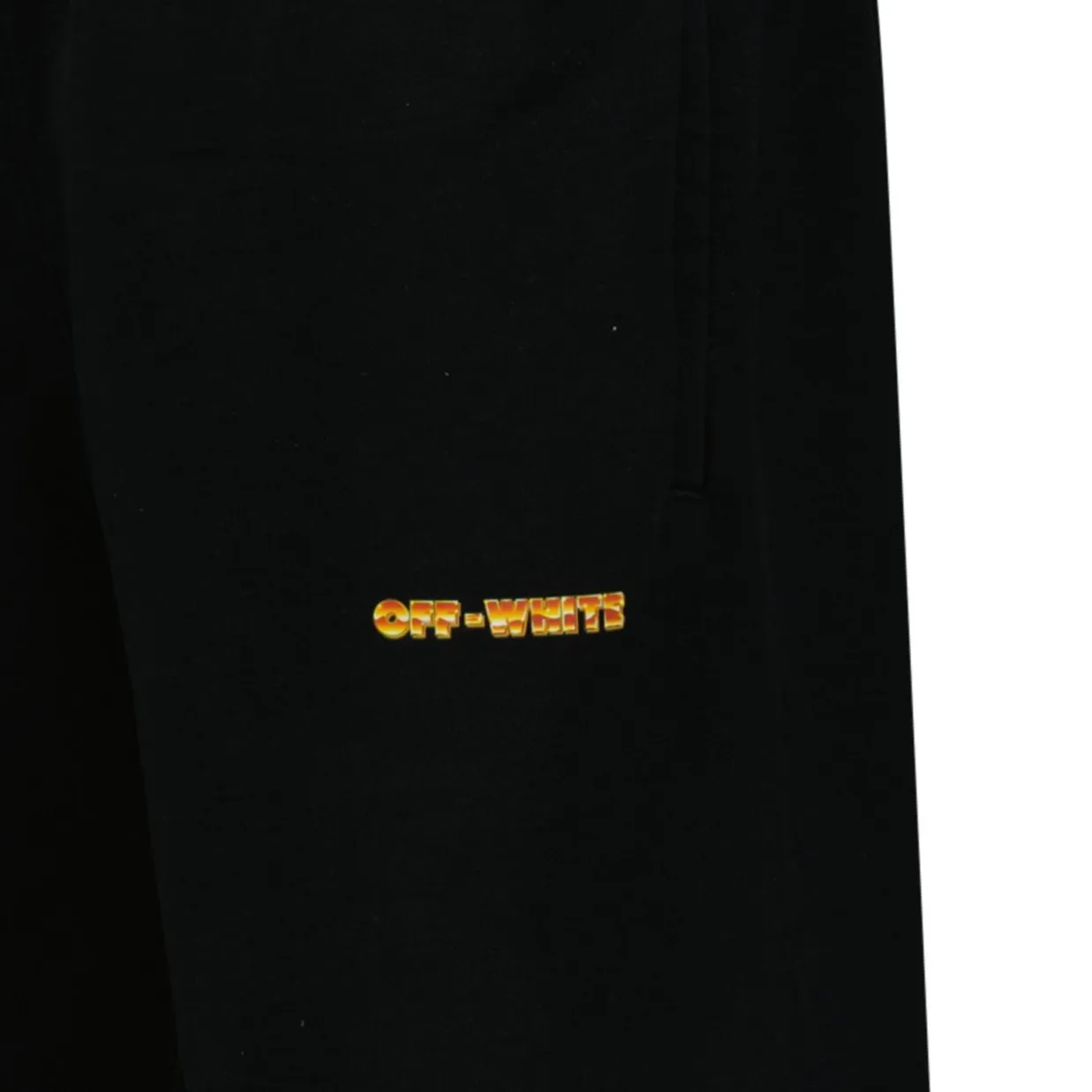 Gold Metal Arrow Shorts Black