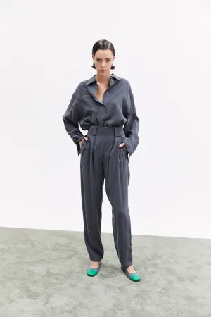 Grey Banana Pants