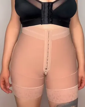 Hip Sculpting Shorts with Hook Eye