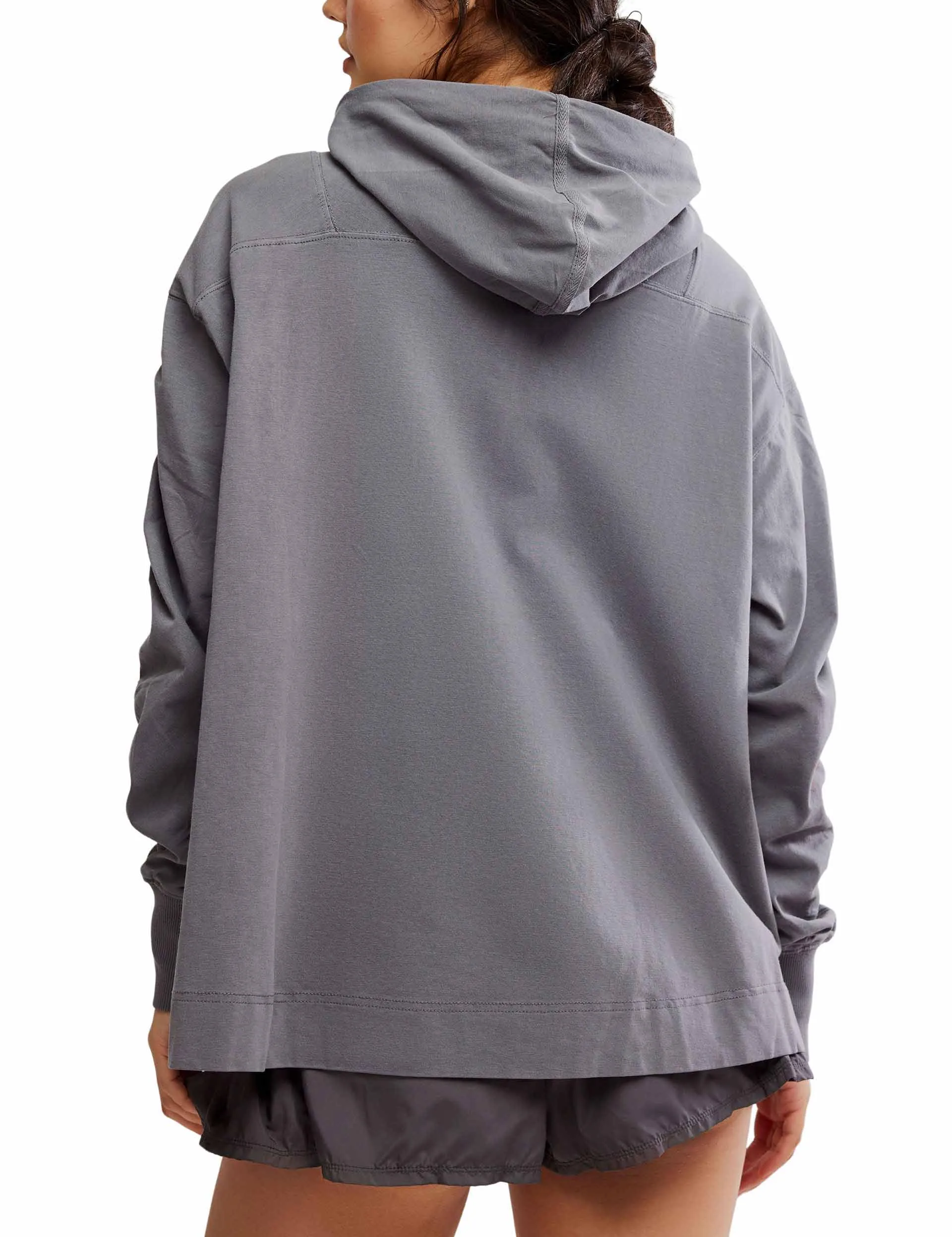 Hot Shot Hooded Layer - Gunmetal