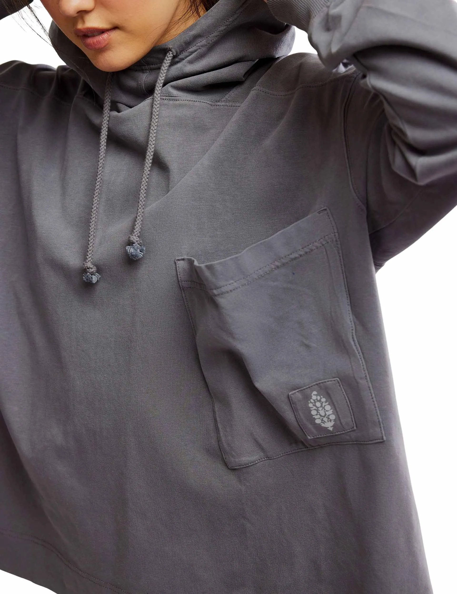 Hot Shot Hooded Layer - Gunmetal