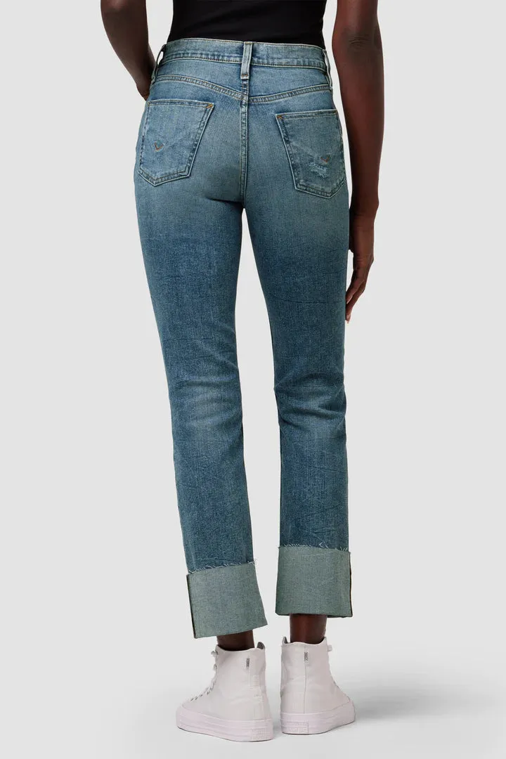 Hudson Holly High-Rise Straight Ankle Jean