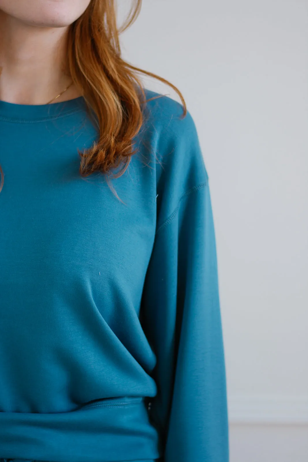 Jet Setter Cool Blue Lounge Top
