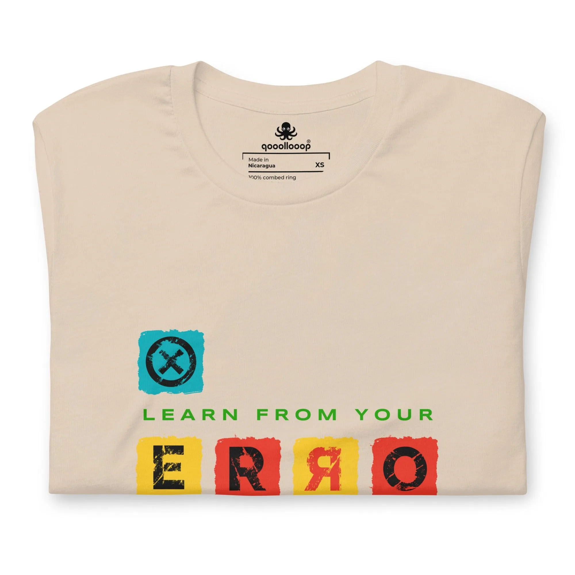 Learn From Your Error | Unisex T-shirt