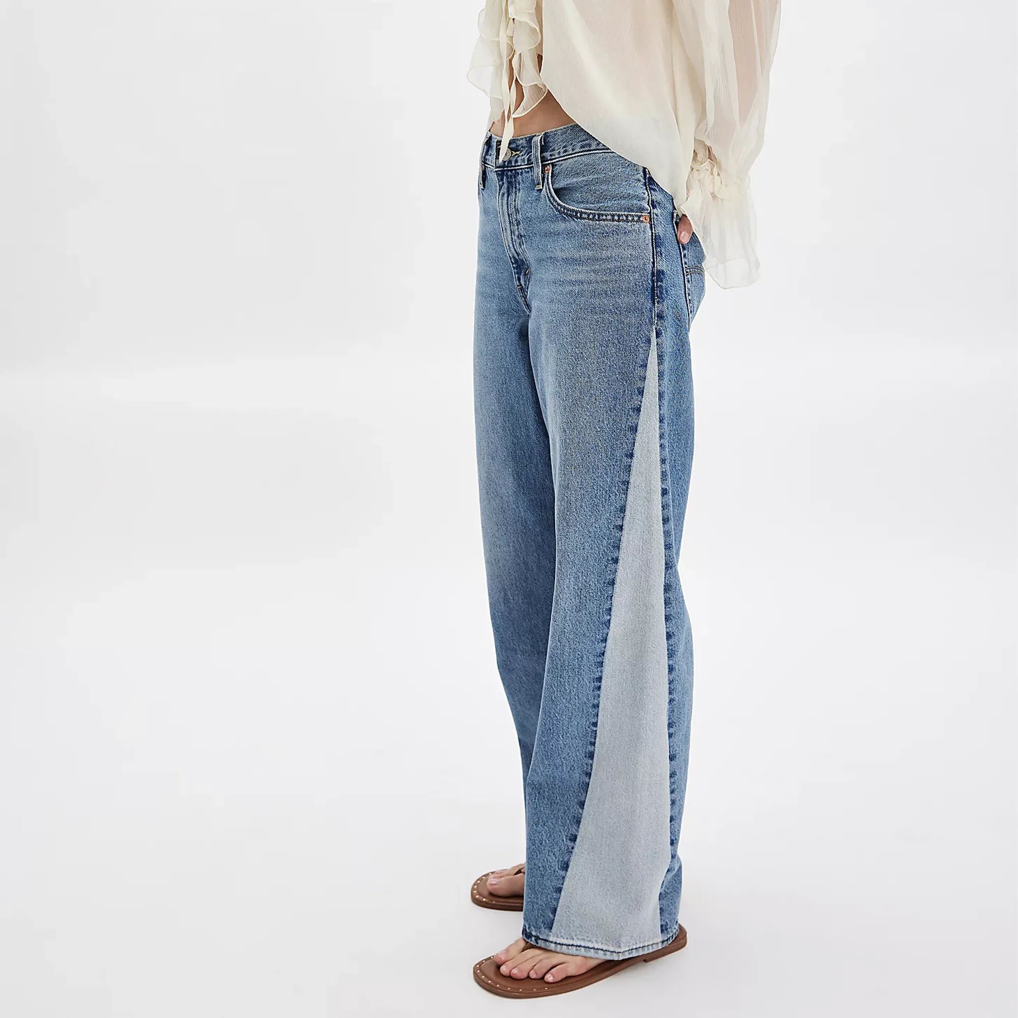Levi's Baggy Dad Pieced Jeans