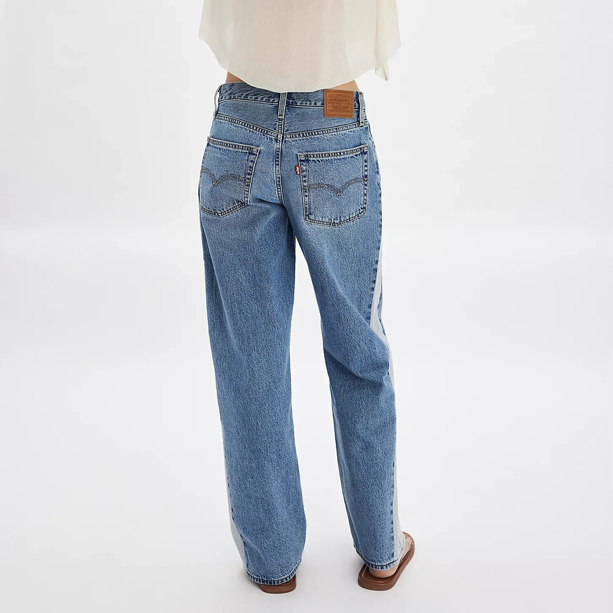 Levi's Baggy Dad Pieced Jeans