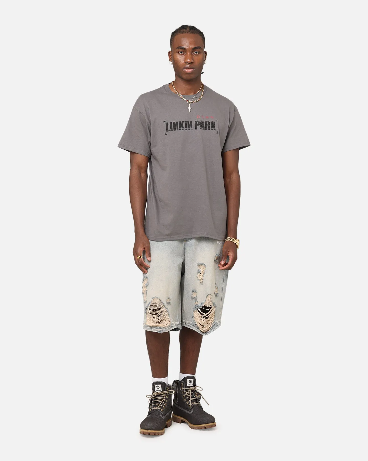 Linkin Park Hybrid Theory T-Shirt Charcoal