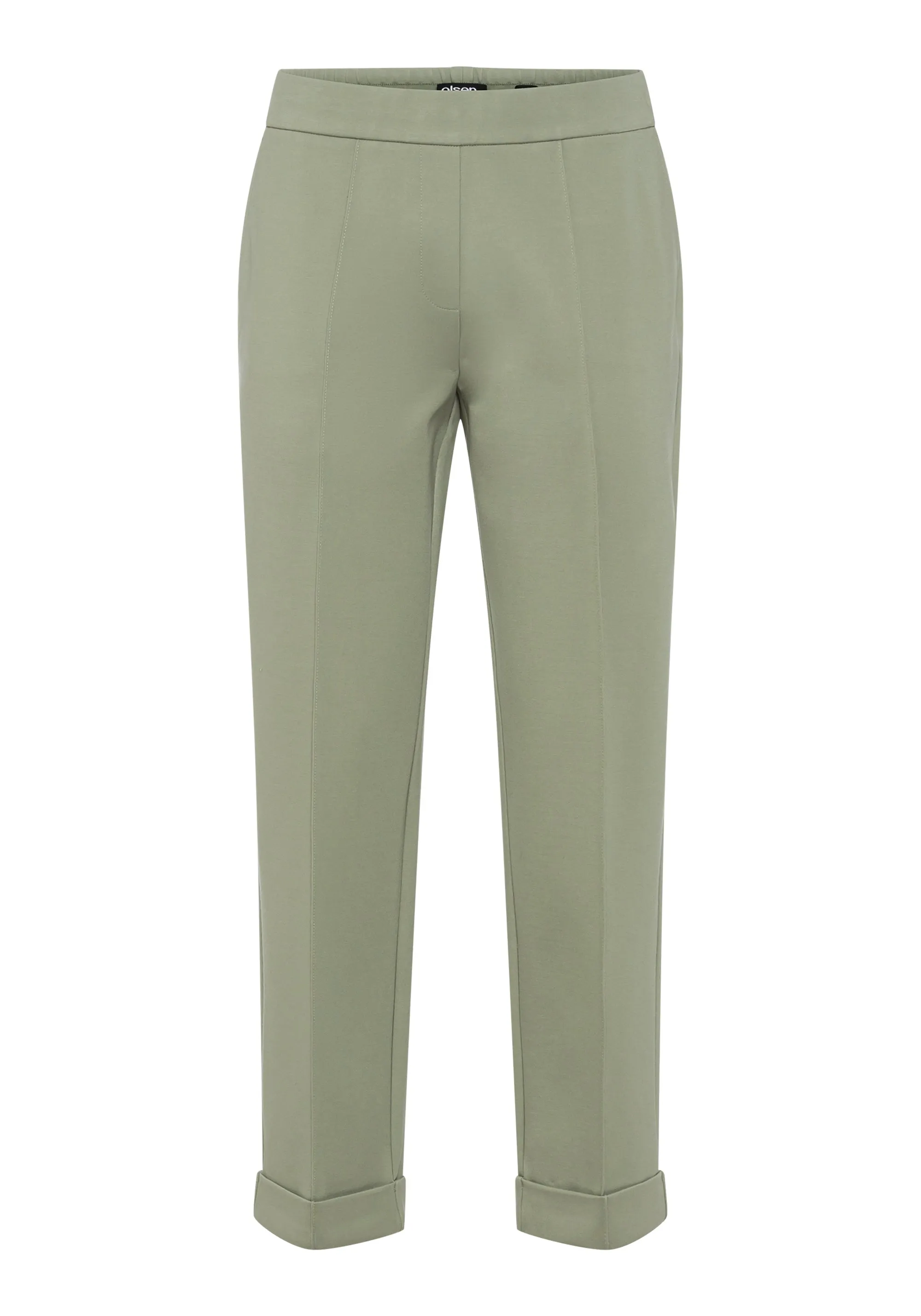 Lisa Fit Cropped Pull-On Jersey Pant