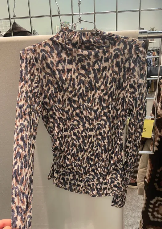 L/S Printed Mock Neck - HQ