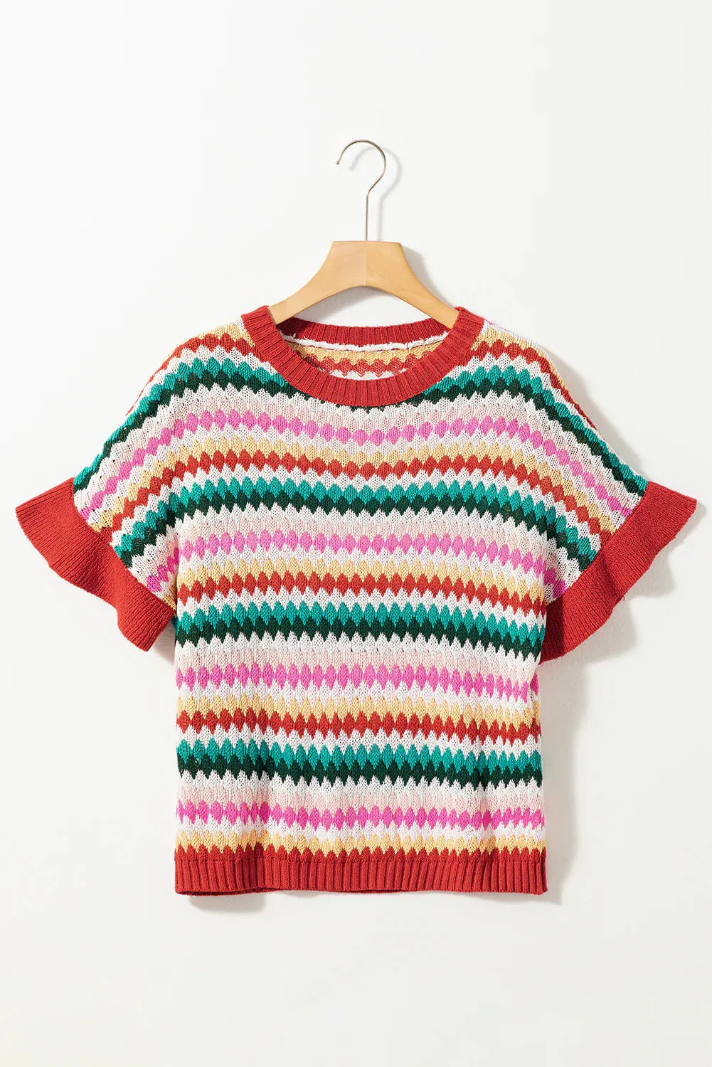 Mabel Vibrant Knit Top