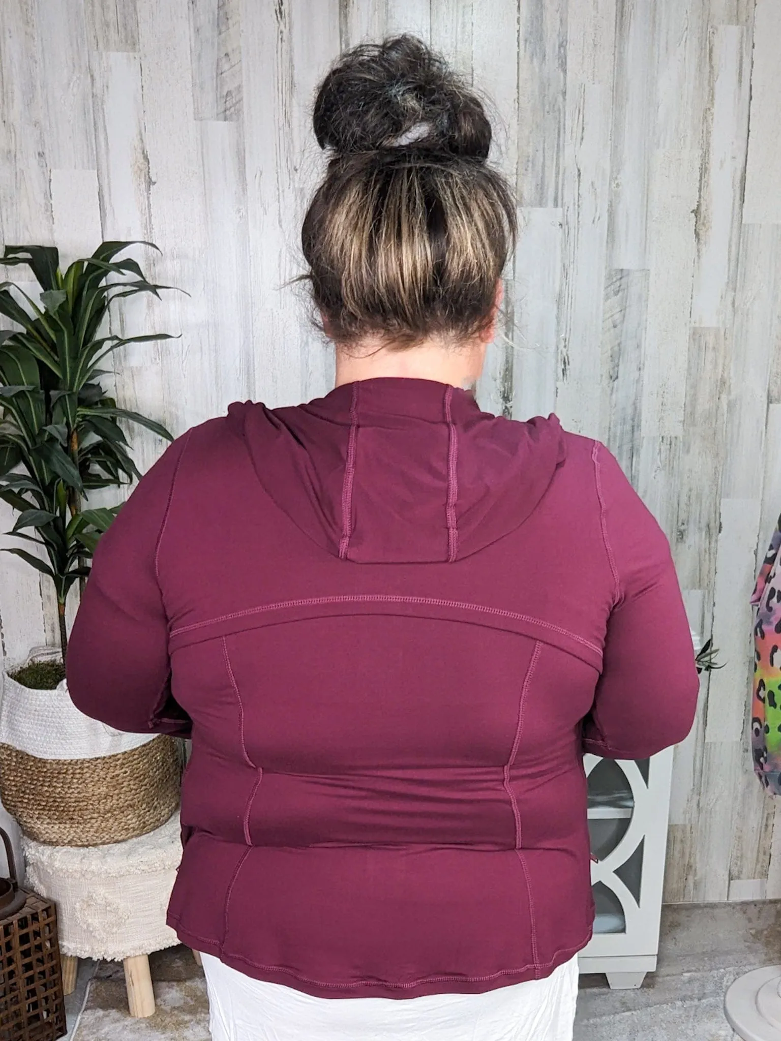 Malia Athletic Fit Full Zip Top w/Hood (5 colors!)