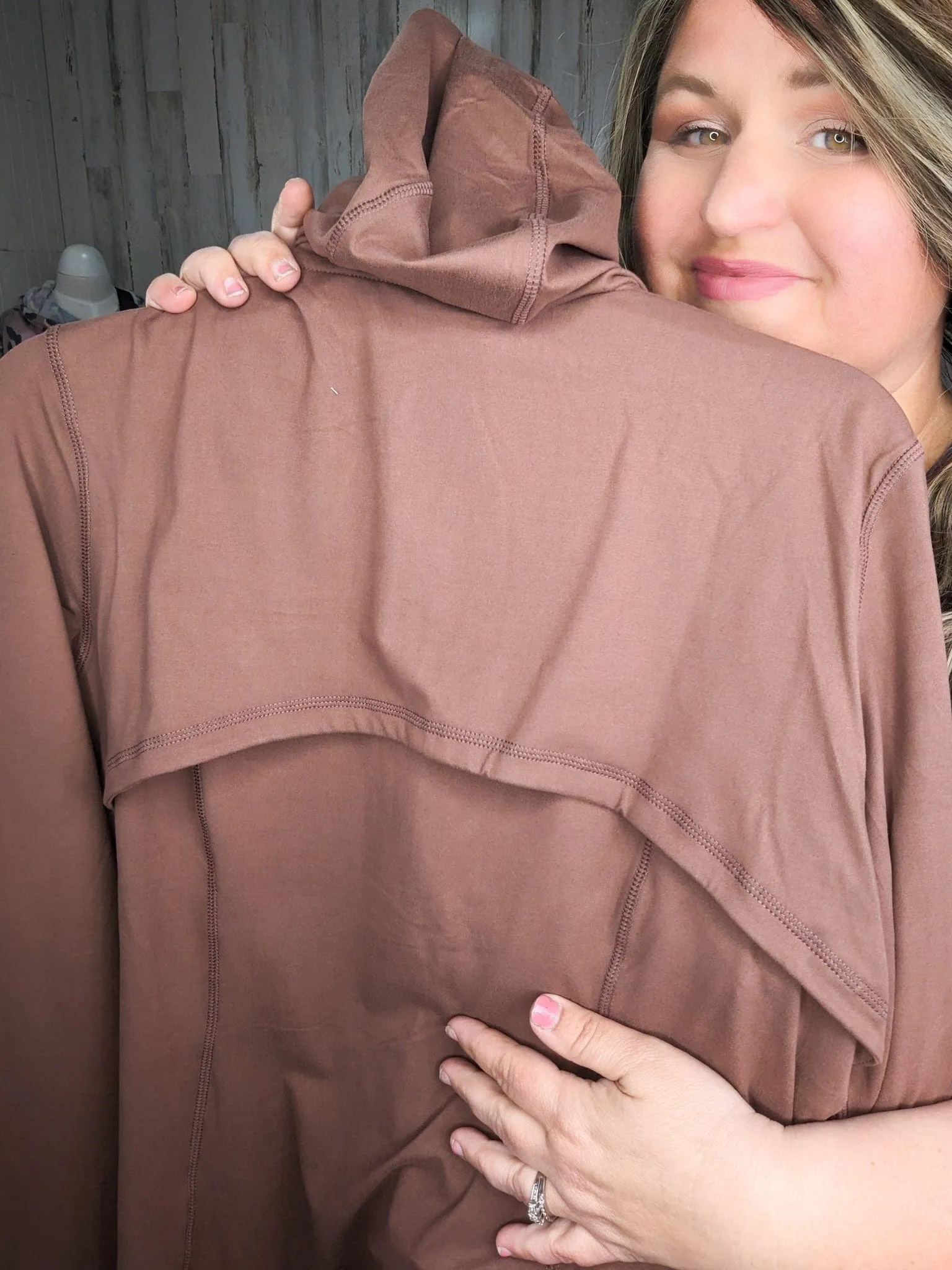 Malia Athletic Fit Full Zip Top w/Hood (5 colors!)