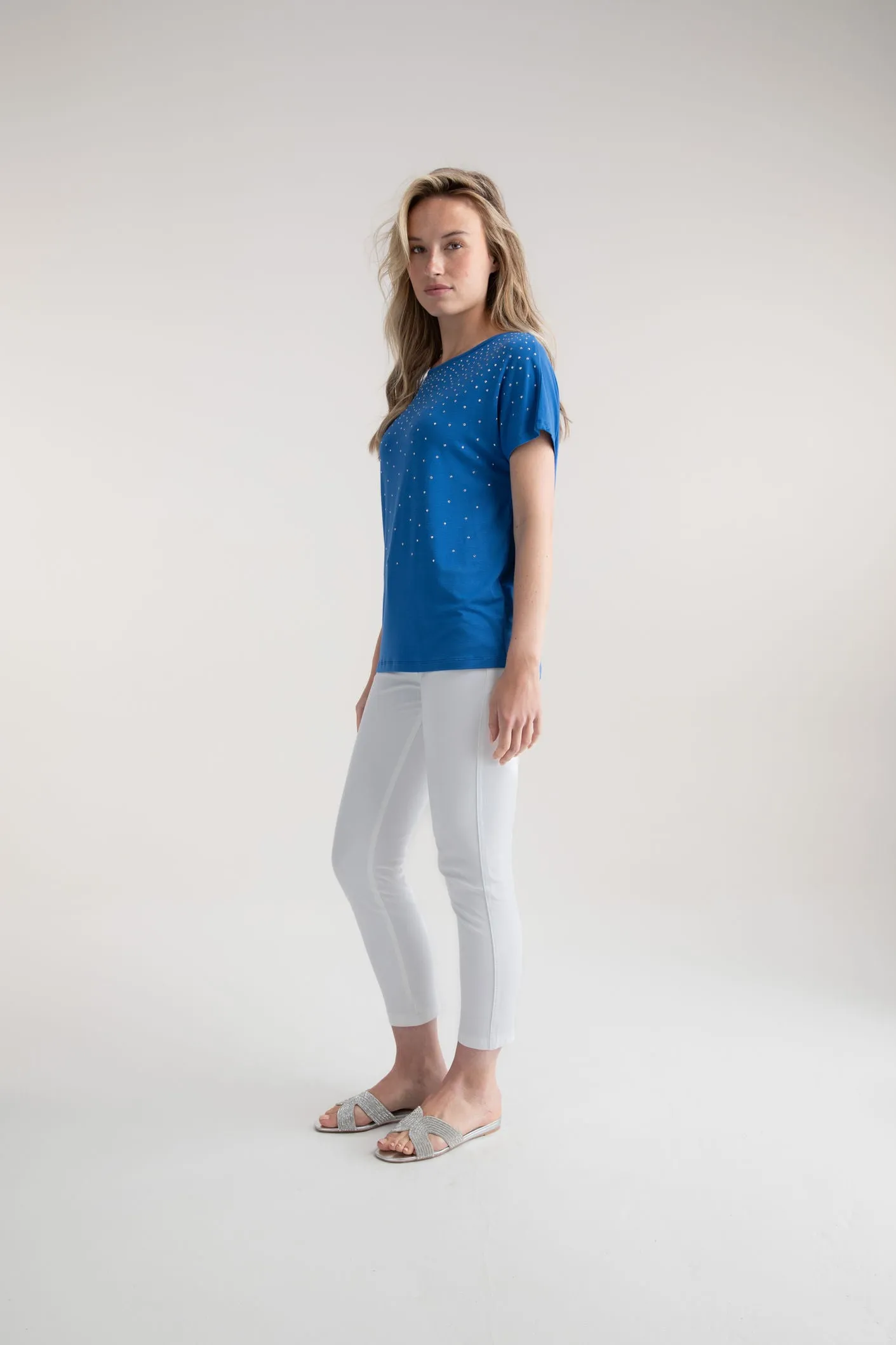 Marble blue t-shirt 7899/153