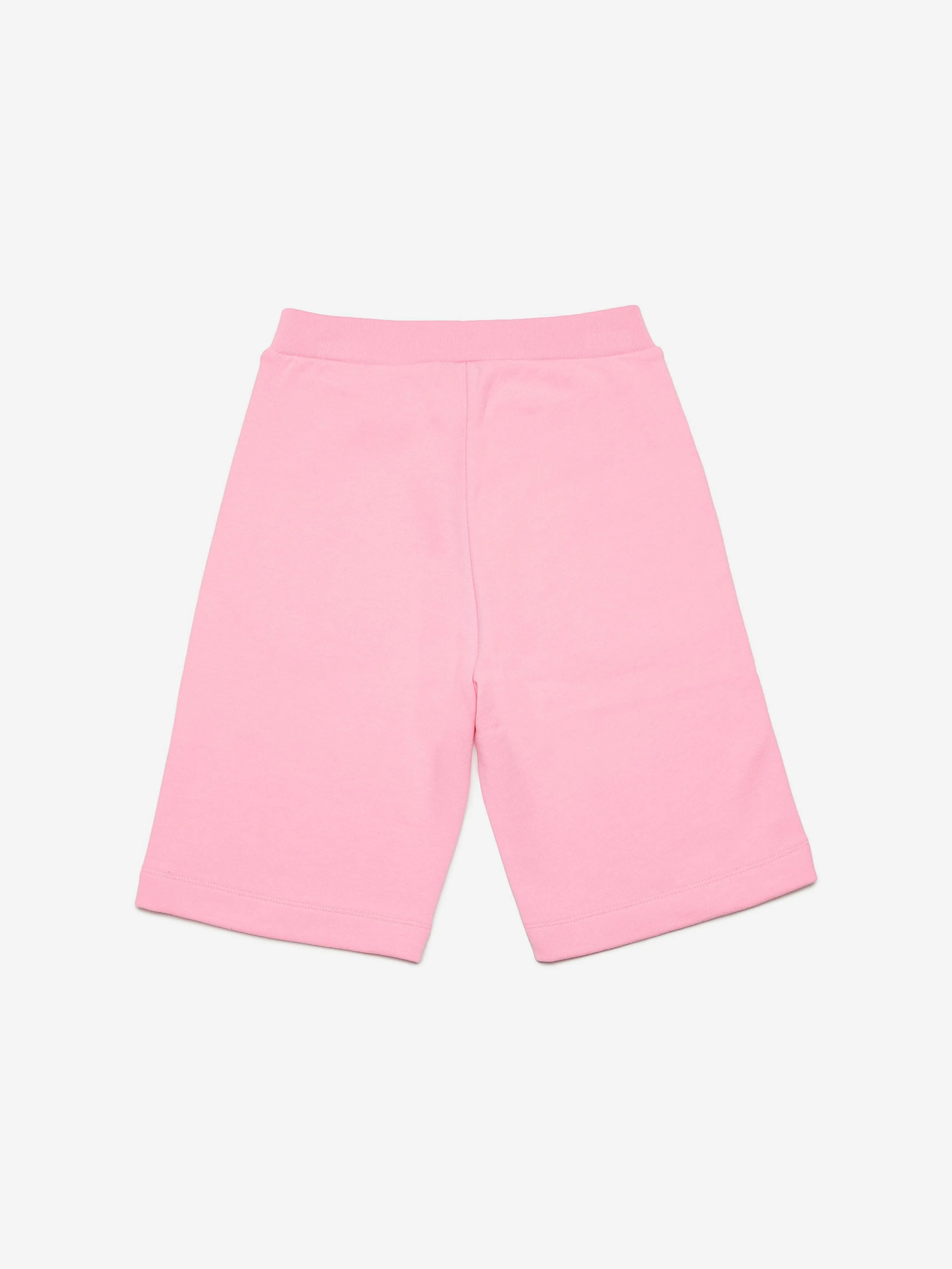 MARNI Kids Round Logo Shorts in Pink
