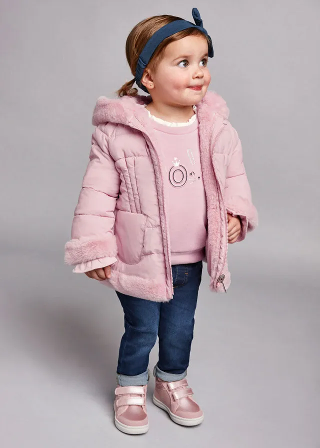 Mayoral Baby Girls Jeans In Colour Superoscur (Dark Navy) : Size 6m to 24m