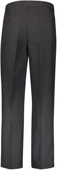 Men's Tuxedo Pants Side Satin Stripe - Pleated Or Flat Front