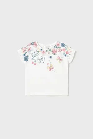 mini girl blooms tshirt