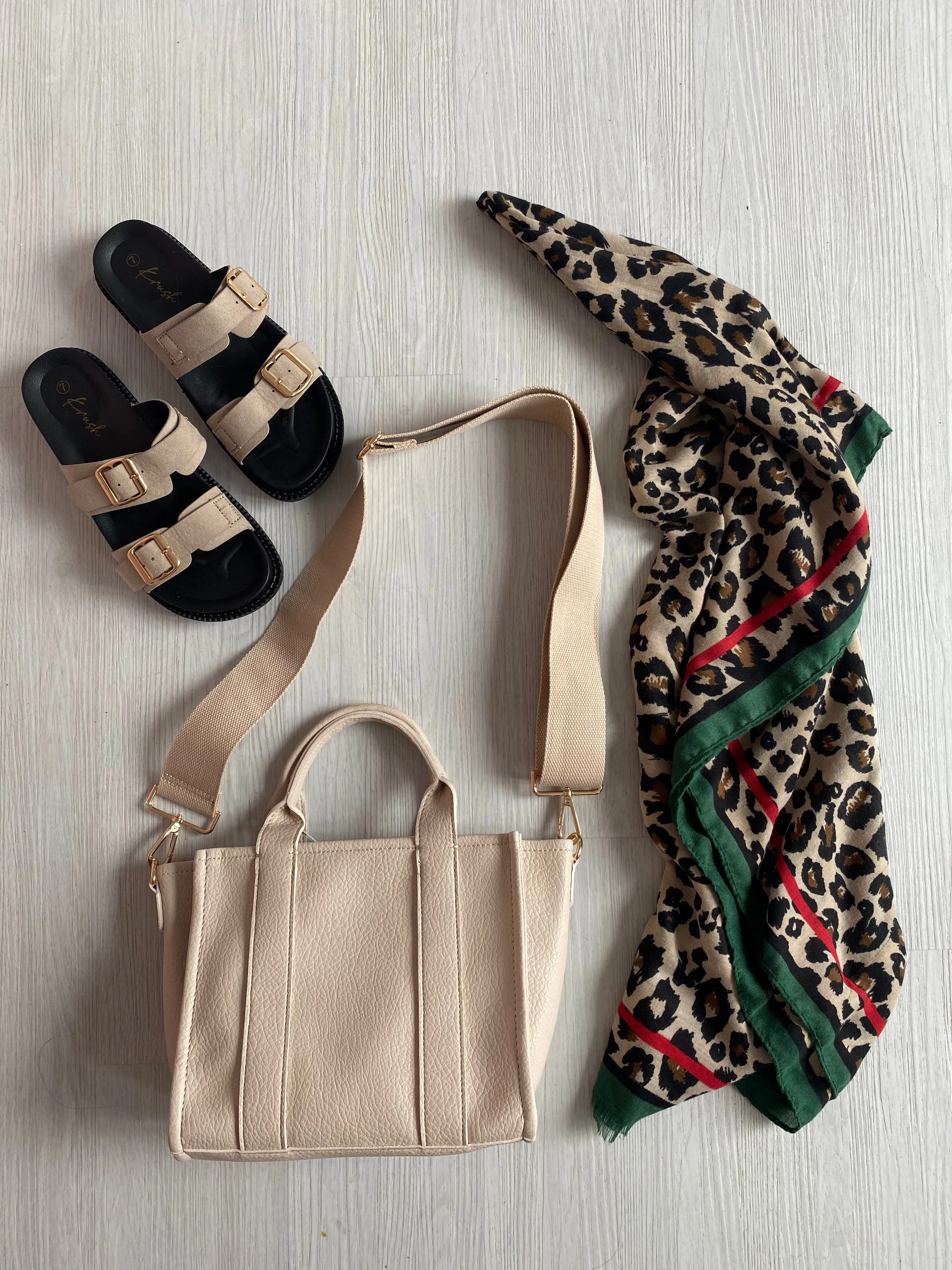 Mini Tote Bag - Stone