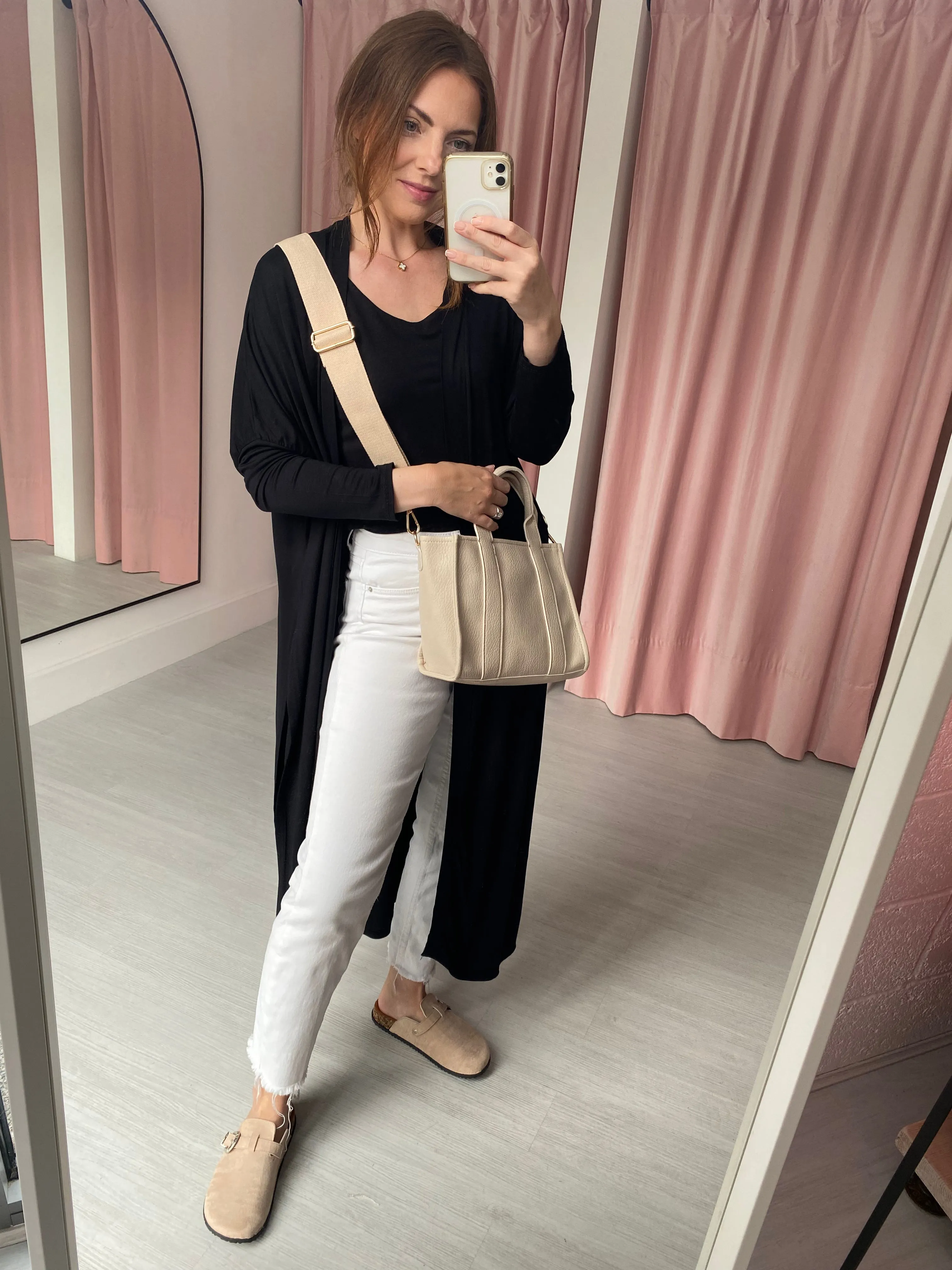 Mini Tote Bag - Stone