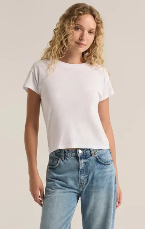 Modern Slub Tee White