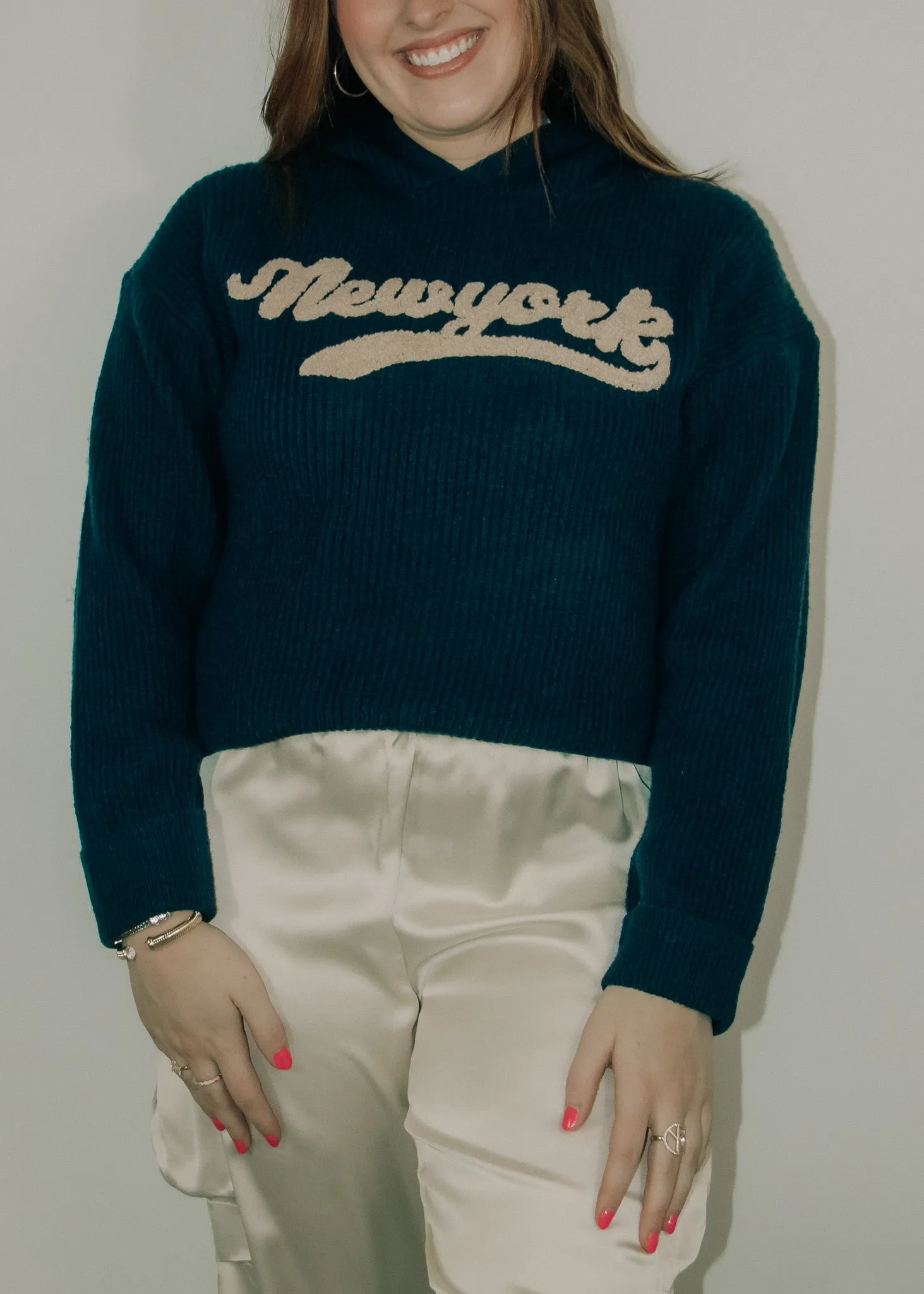 New York Navy Hoodie