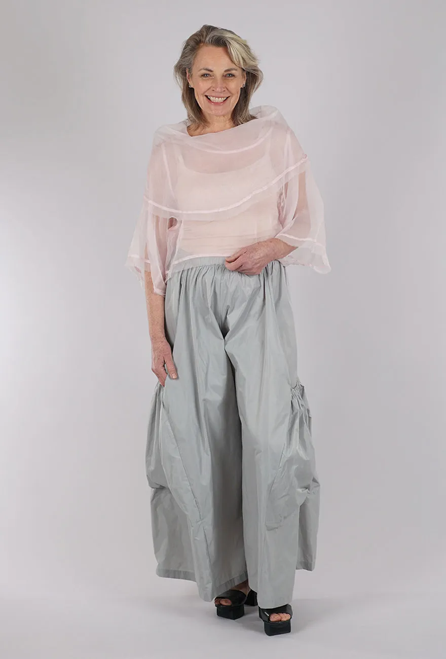 Nylon Big Pocket Pant, Titanium