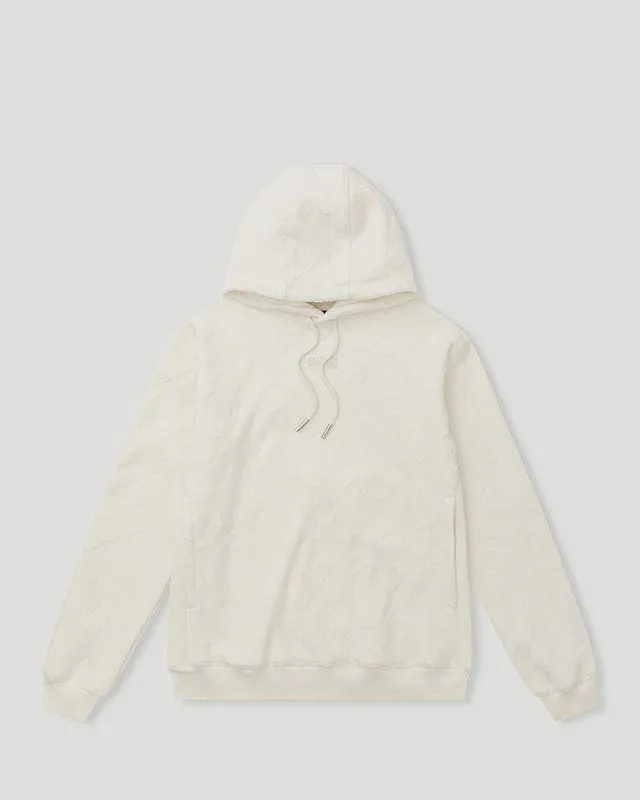 PFK Monogram Hoodie Light Cream