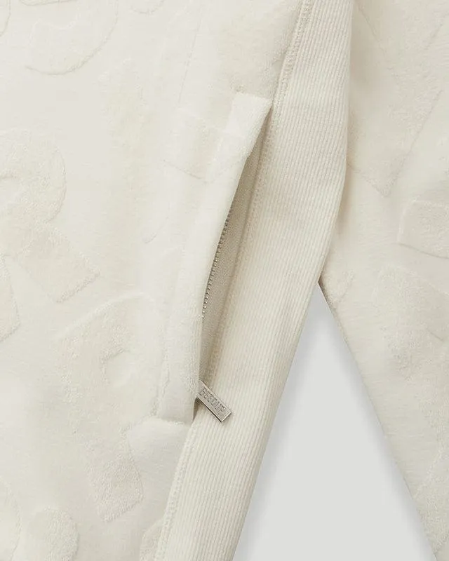 PFK Monogram Hoodie Light Cream