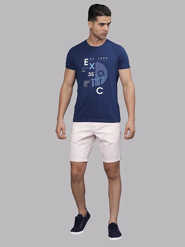 Pink Mist Fold Up Overdyed Chino Shorts