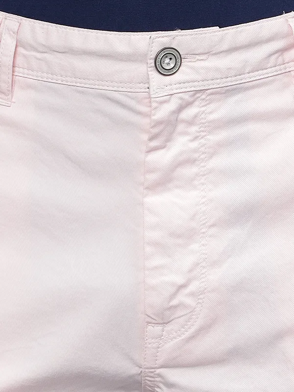 Pink Mist Fold Up Overdyed Chino Shorts