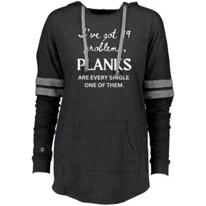 PLANK PROWESS  Ladies Hooded Low Key Pullover