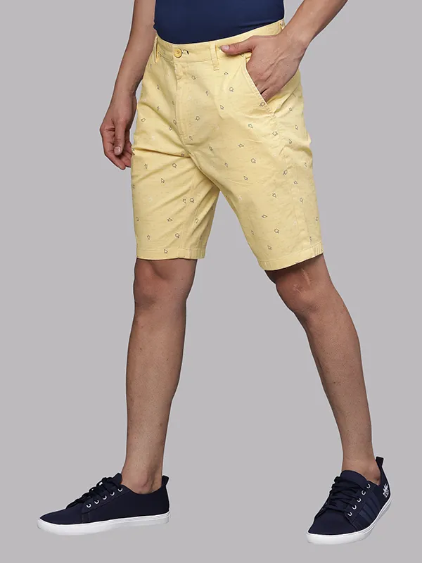 Pointer Lemon Drop Print Chino Shorts