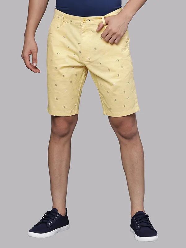 Pointer Lemon Drop Print Chino Shorts