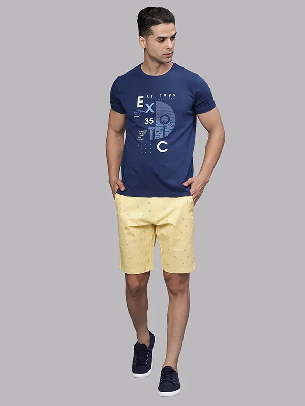Pointer Lemon Drop Print Chino Shorts