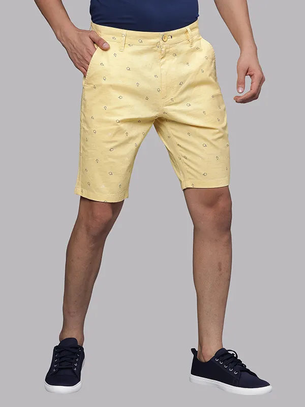 Pointer Lemon Drop Print Chino Shorts