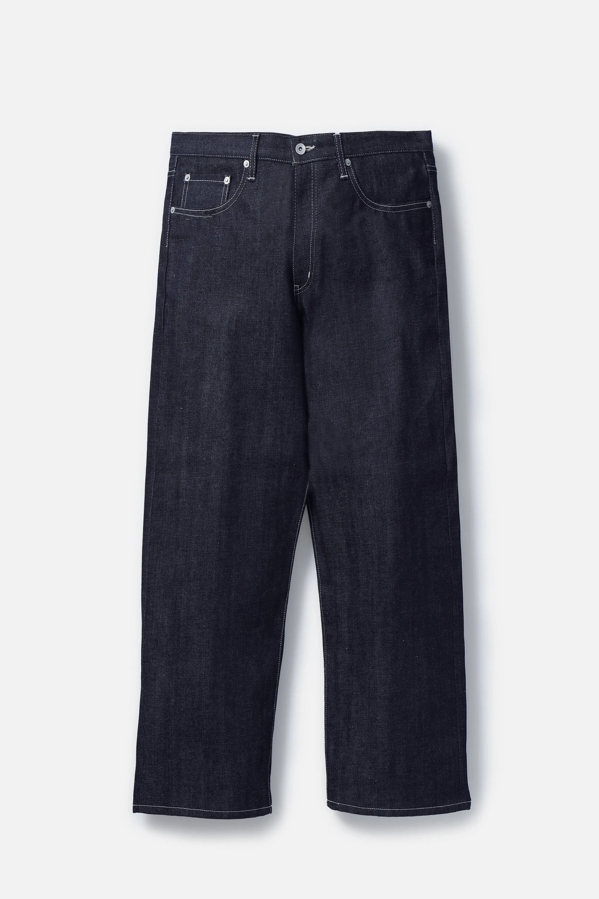 RIGID DENIM DP / WIDE PANTS INDIGO