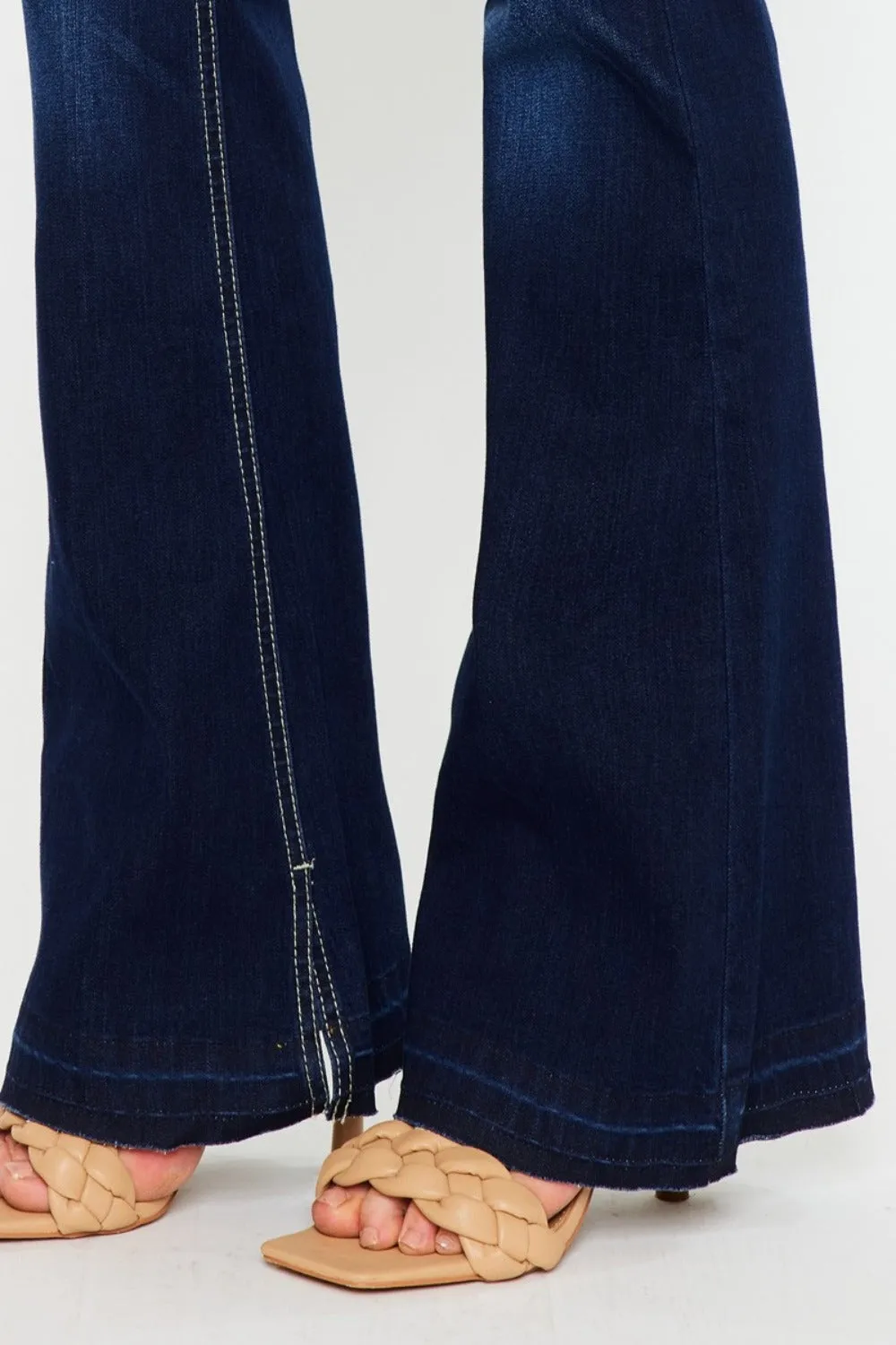 Robin Mid Rise Slim Flare Jeans