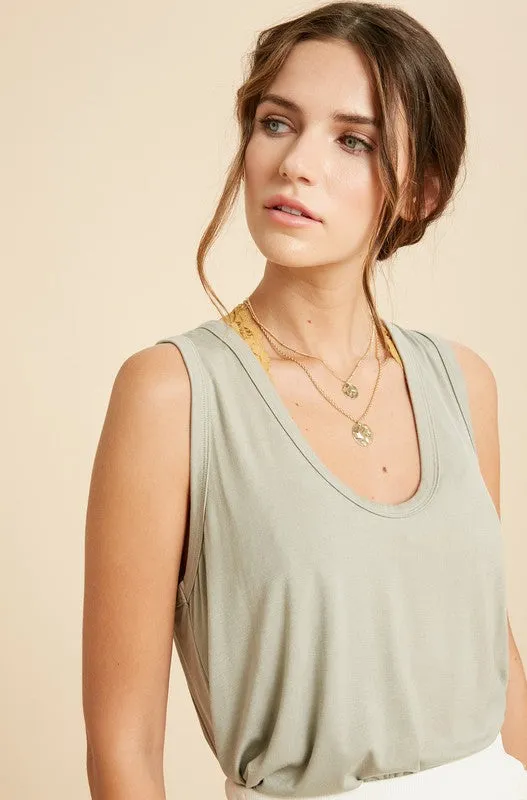 Sage Knit Tank