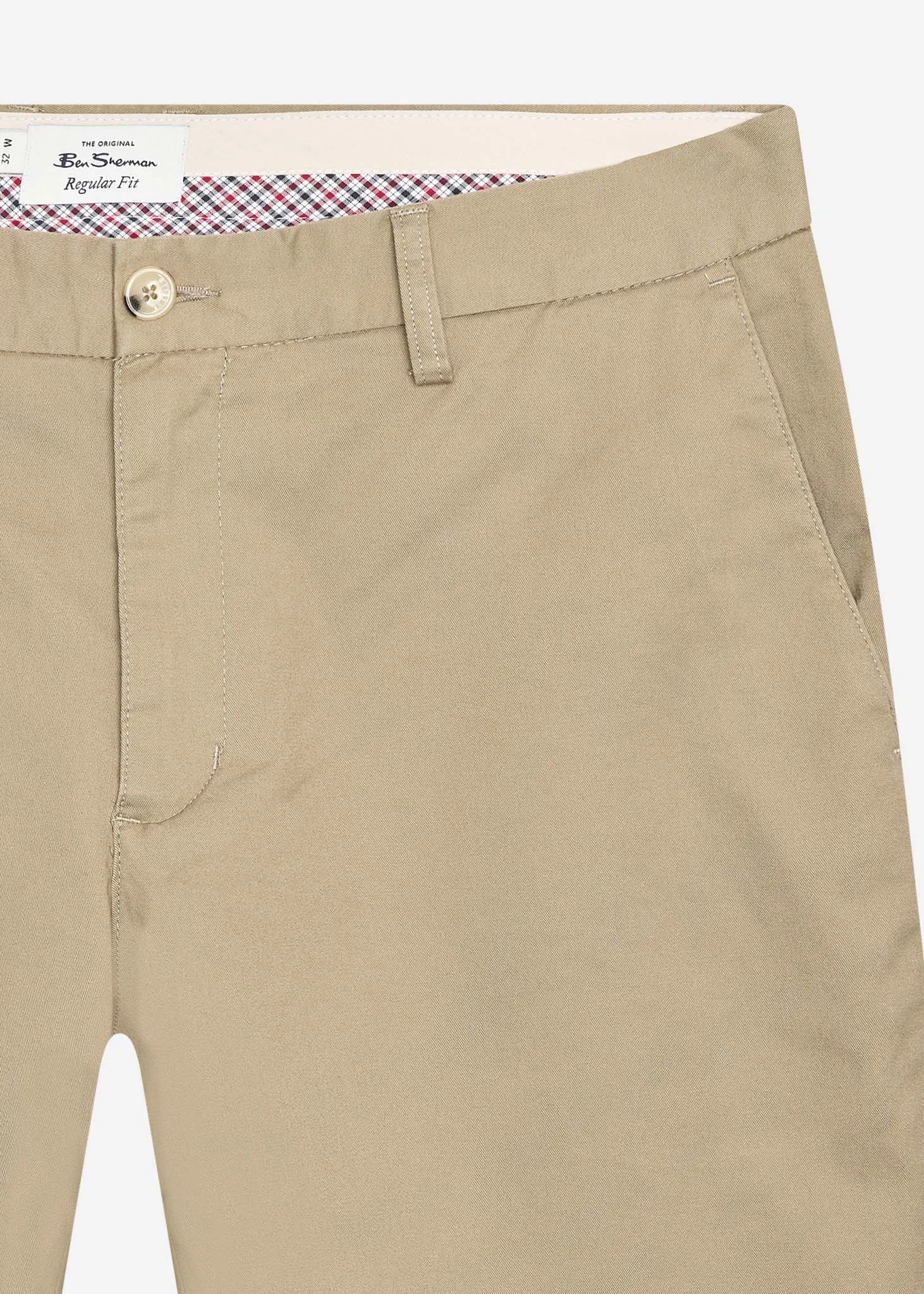 Signature chino short - stone
