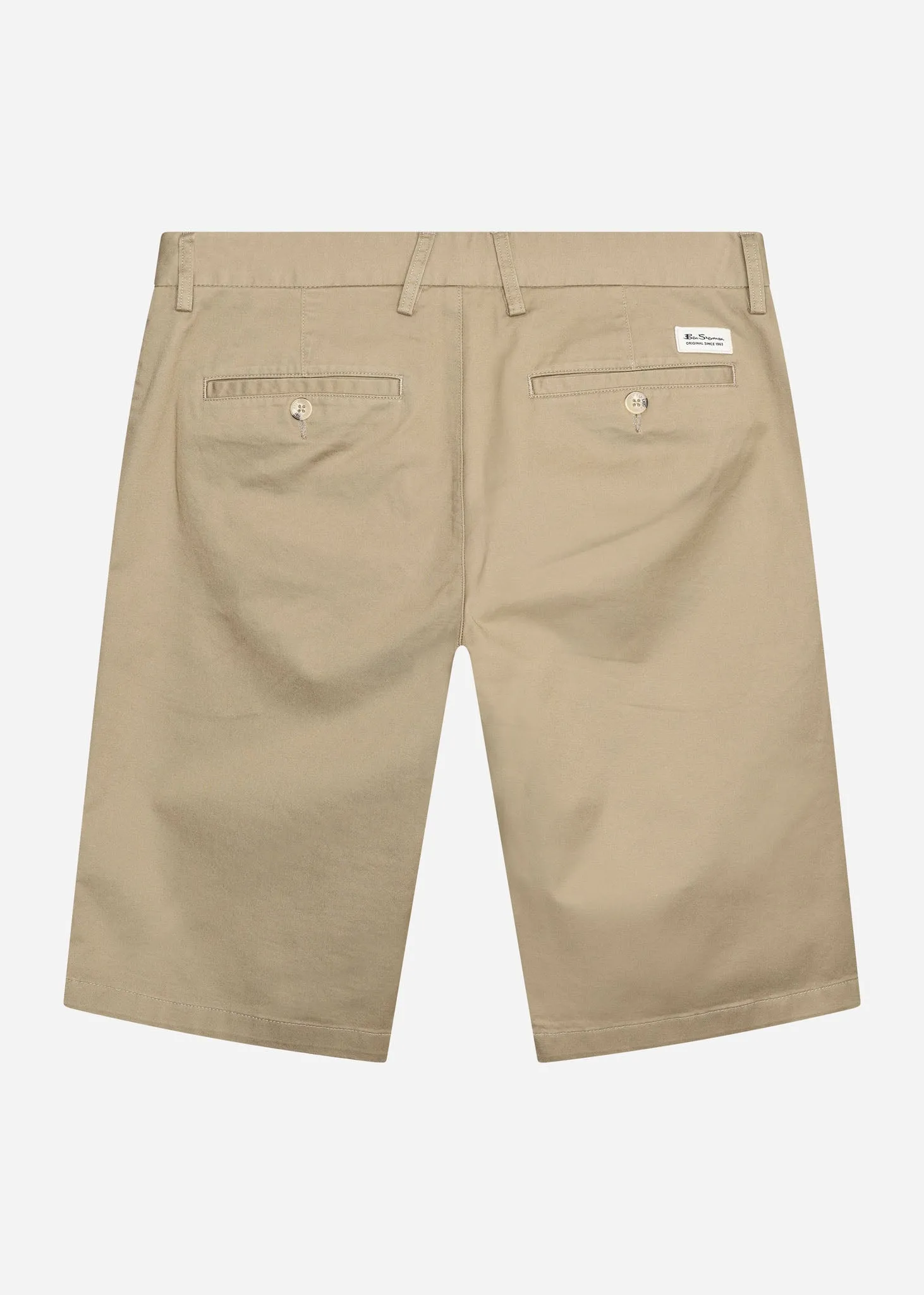 Signature chino short - stone