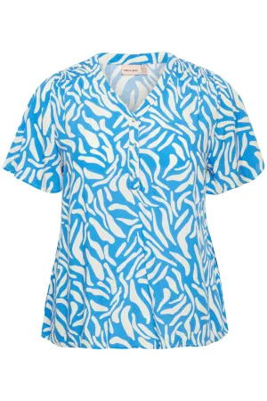 Simple Wish Relax Blouse in Blue