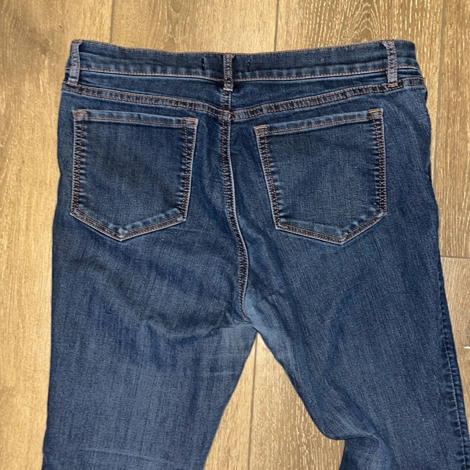 Size 12 Loft Petite Dark Wash Modern Skinny Jeans
