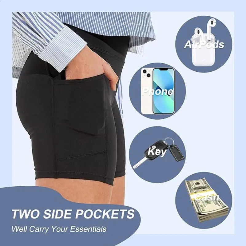 Sleek Contour Shorts With Side Pocket