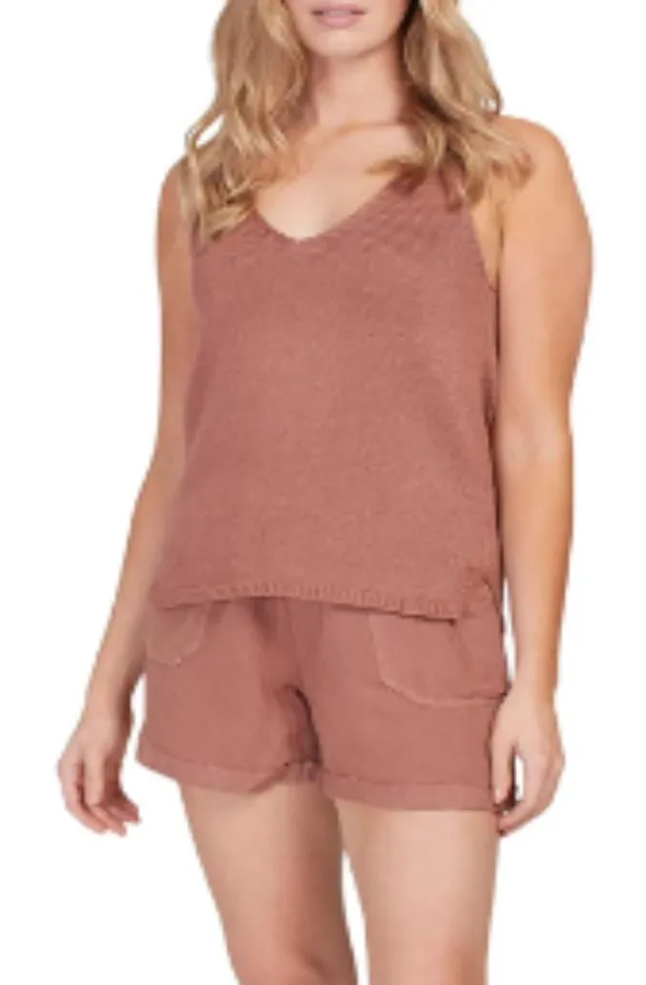 Sleeveless Sweater Tank
