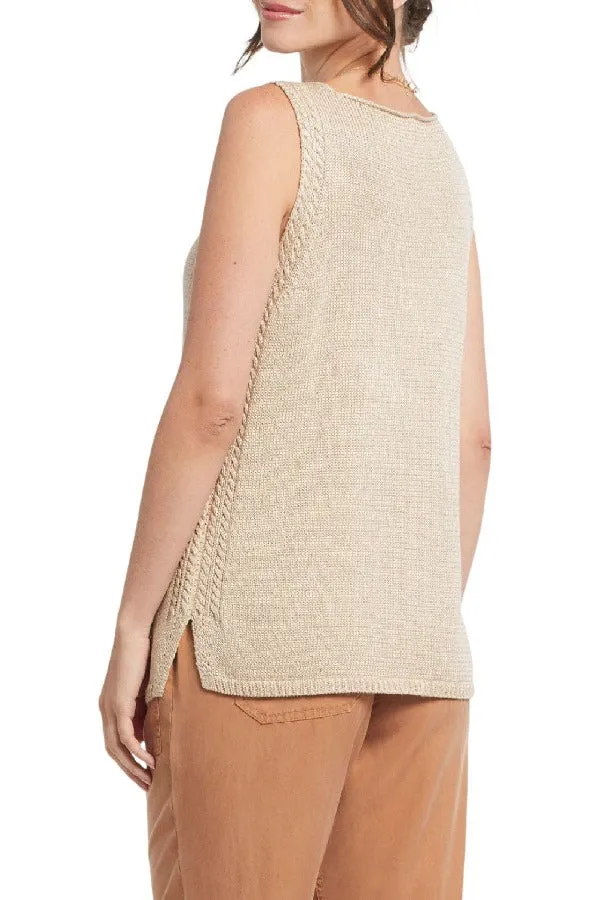 Sleeveless Sweater Tank