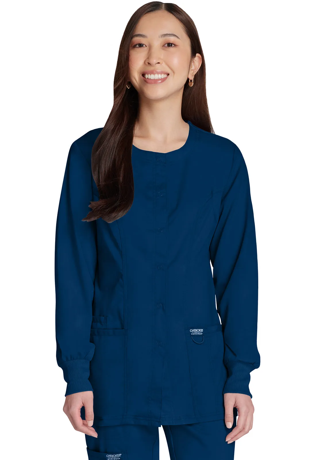Snap Front Jacket Tops  WW310