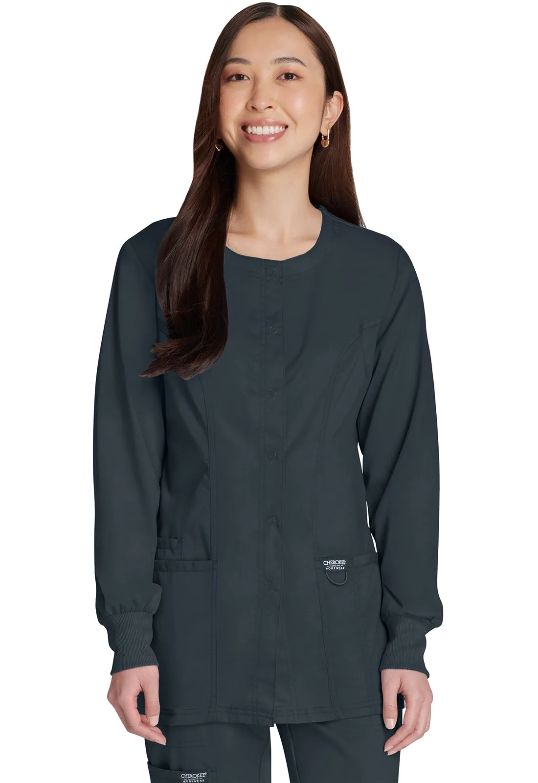 Snap Front Jacket Tops  WW310