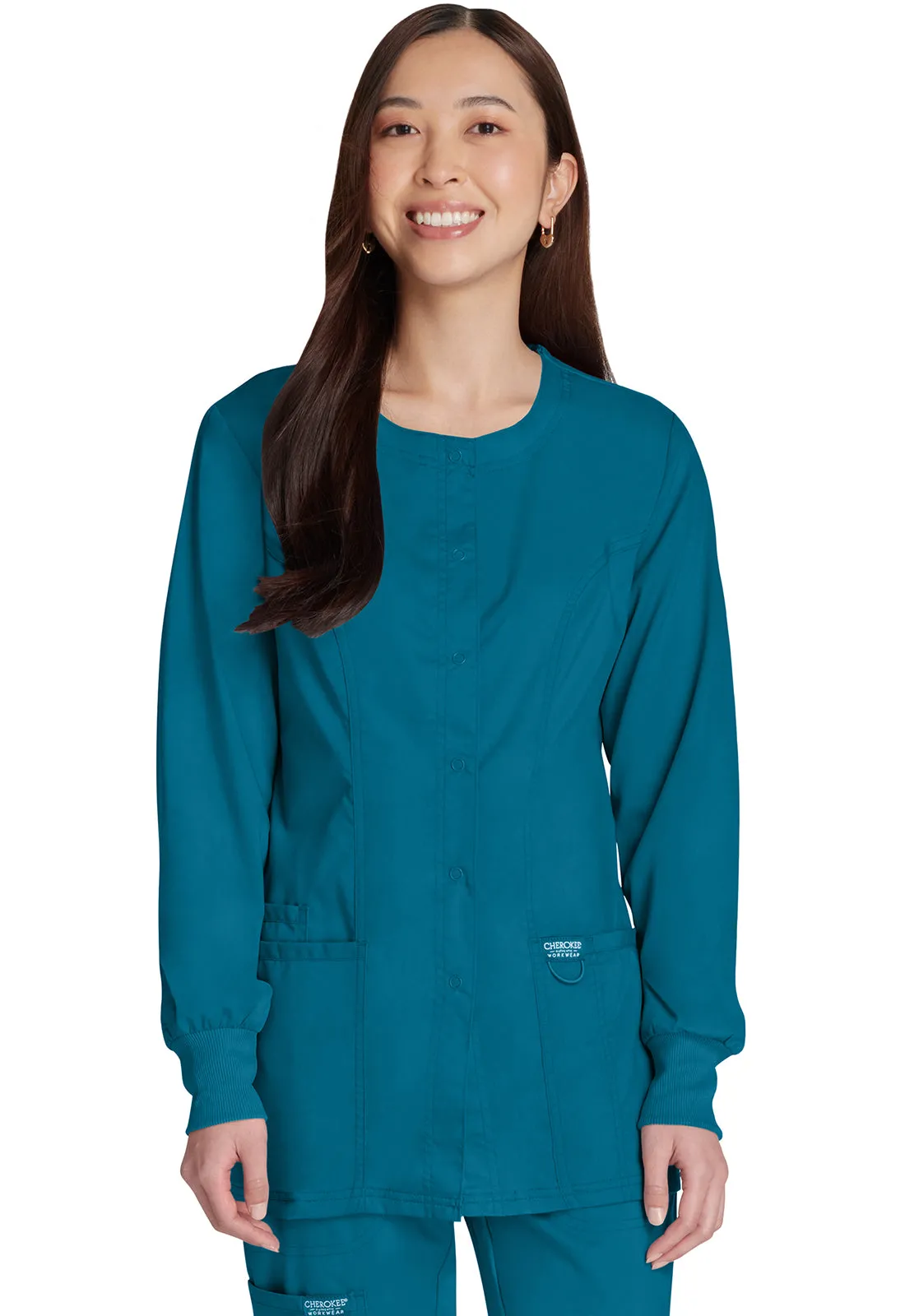 Snap Front Jacket Tops  WW310