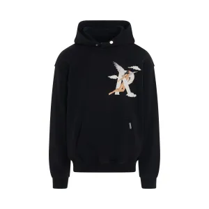 Storms in Heaven Hoodie in Jet Black