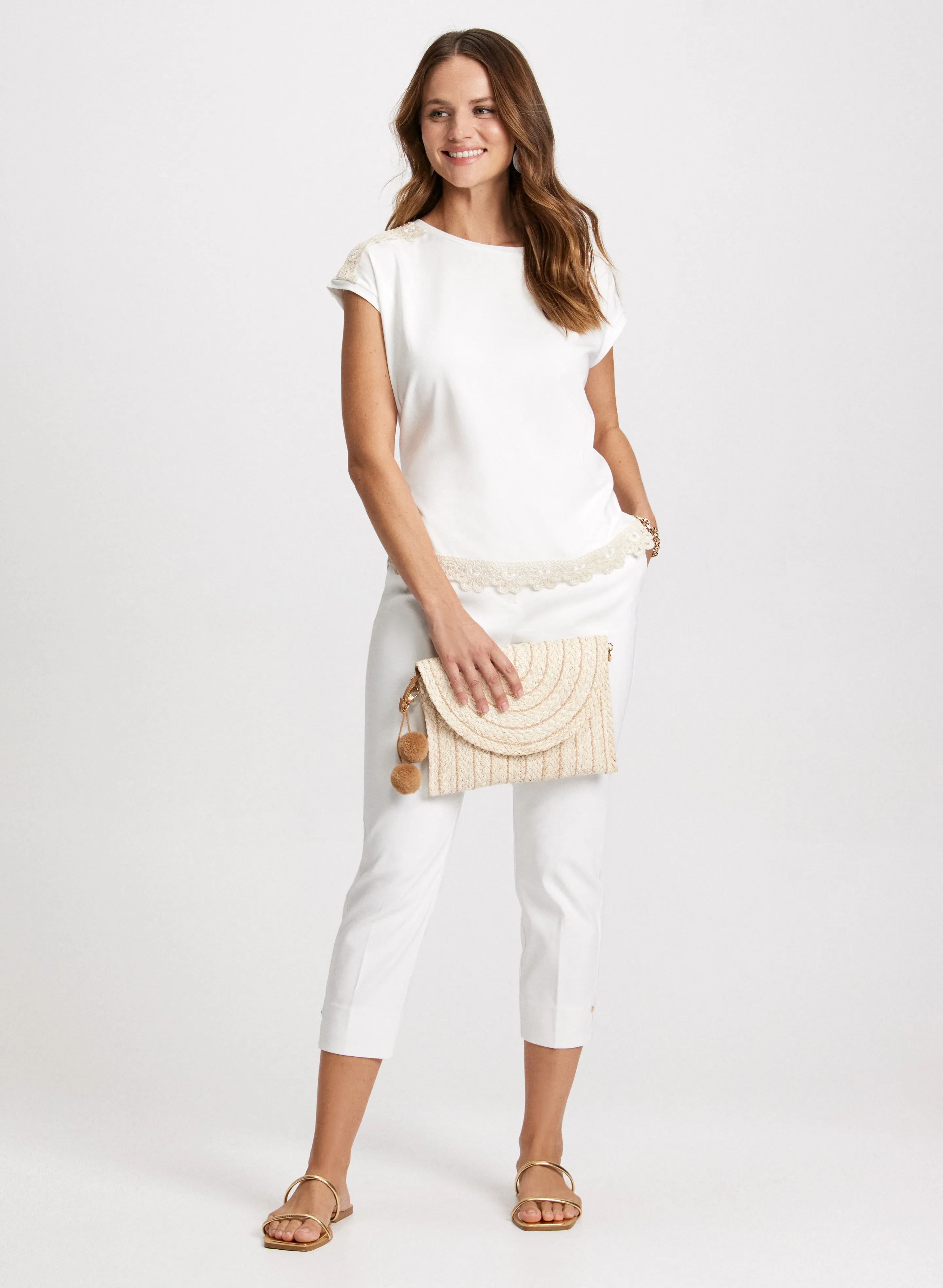 Straight-Leg Capris